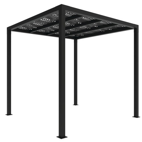 Barrette Outdoor Living 8 Ft. W x 8 Ft. D Aluminum Pergola with Canopy